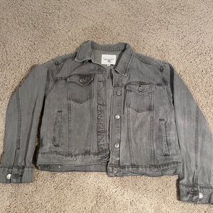Thread & Supply gray jean jacket size S